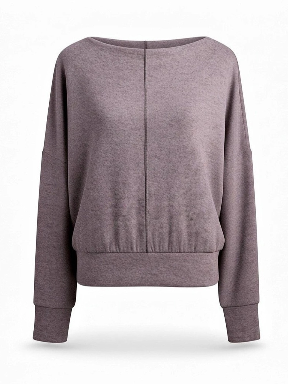 Lovers and Friends Women's Banded Bottom Sweater in Pale Pink & Purple - Small